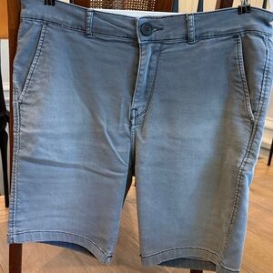 Ezekiel Men's Blue Flat Front Shorts